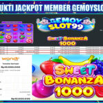 JACKPOT PRAGMATIC PLAY GAMES SWEET BONANZA 1000 MEMBER GEMOYSLOT99 Rp 10.000.000 