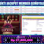 BUKTI PEMBAYARAN JACKPOT LIVE GAMES LUCKY 6 ROULETTE (PRAGMATIC LIVE) GEMOYSLOT99