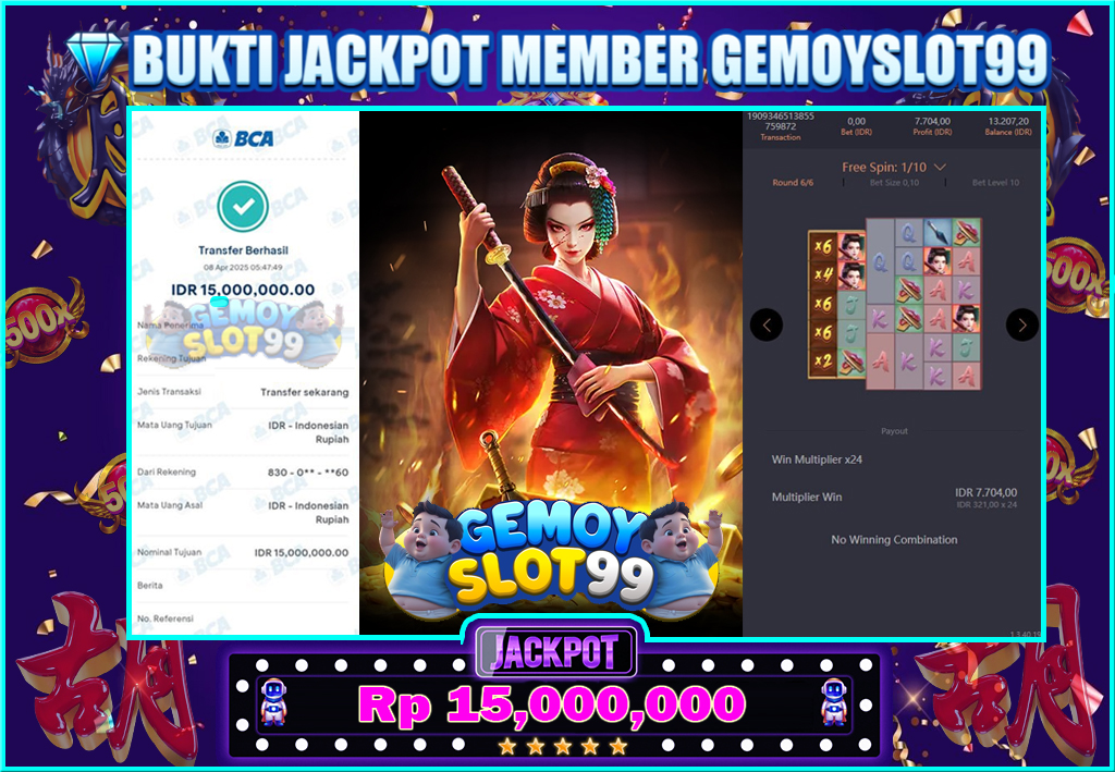 TERXXXX Raih Jackpot Besar Rp 15.000.000 di Geisha’s Revenge PGSOFT - Gemoyslot99